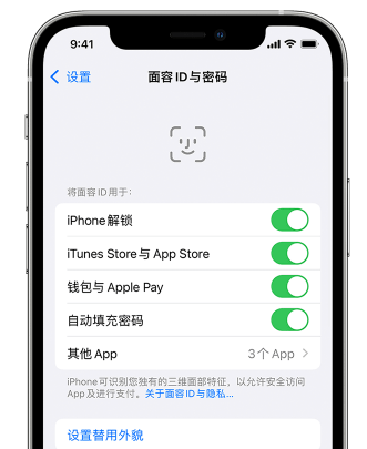 梁山苹果手机维修分享升级iOS 16 后 Face ID不可用怎么办 